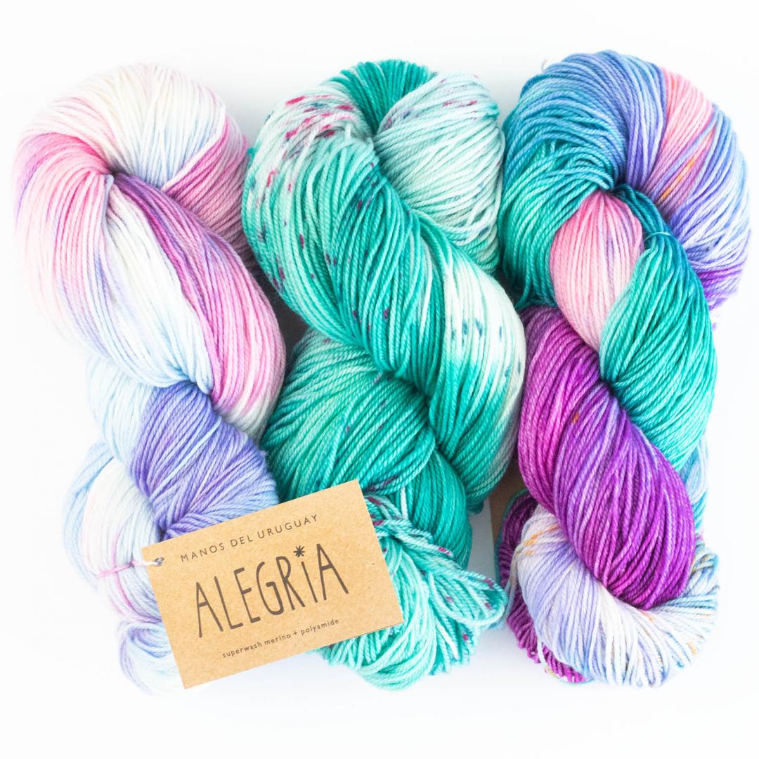 Manos del Uruguay Alegria handgefärbt yarn