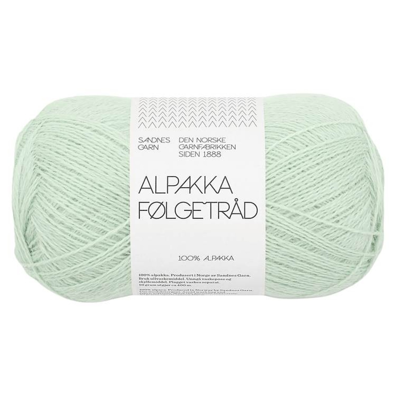 Sandnes Garn Alpakka Folgetrad colour 7911 mint green