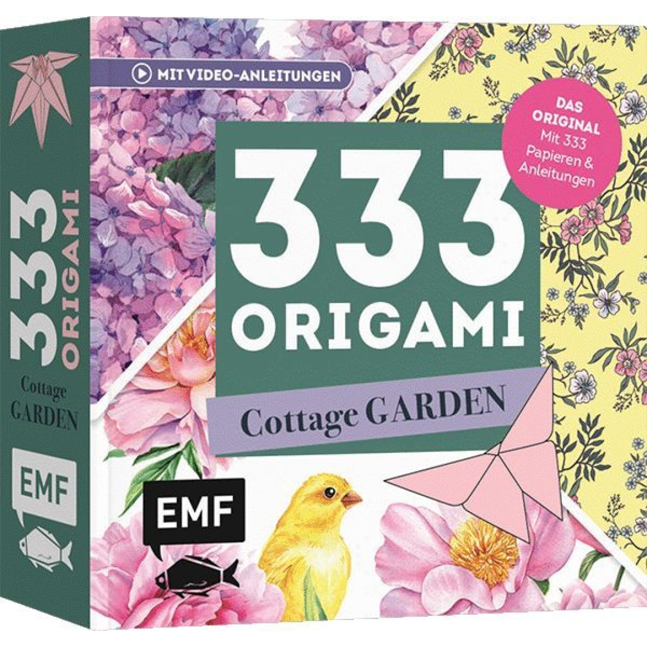 EMF 333 Origami – Cottage Garden Wunderschöne Papiere falten für Blumen-Fans