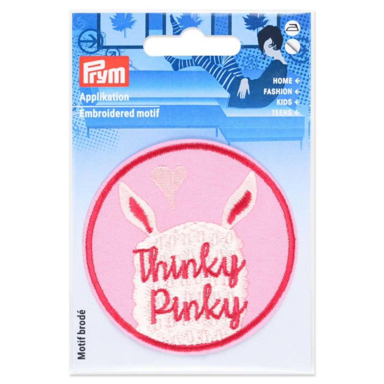 Prym Applikationen - Kids and Hits - aufbügelbar pink/rot