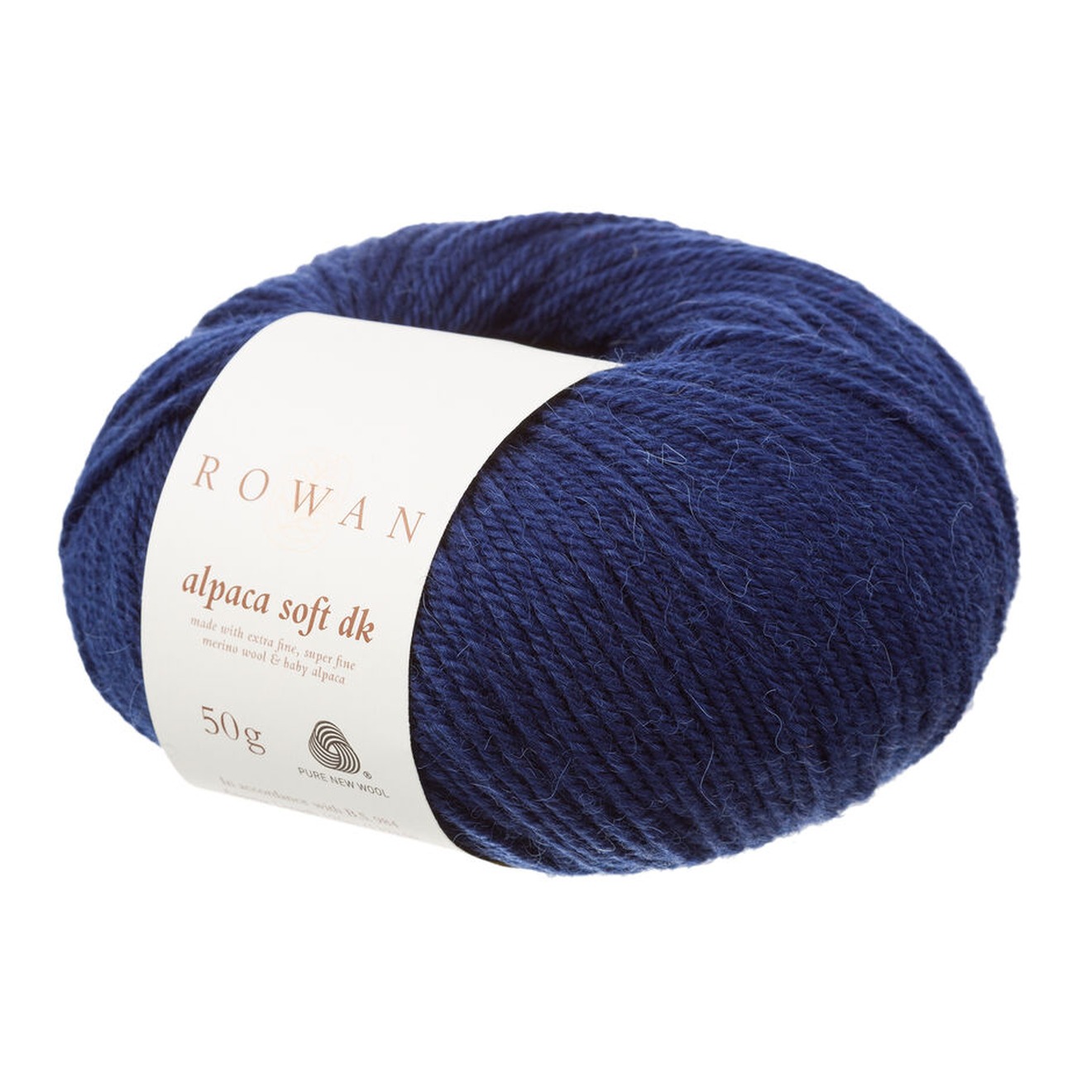 Rowan Alpaca Soft DK colour 212 Marine Blue