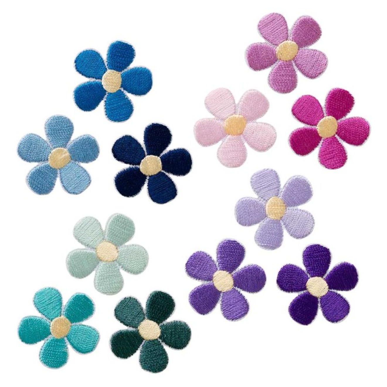 Mono-Quick appliques - assortment - Kids and Hits - iron-on colour coloured