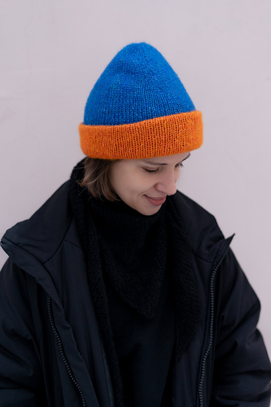 Bonnet Warm Double-Layer – modèle de tricot, photo 7