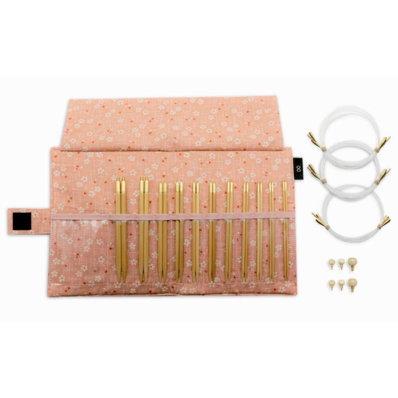 SEEKNIT набор спиц съёмные кончики спиц 2,50 - 6,00 mm / 12,5 cm