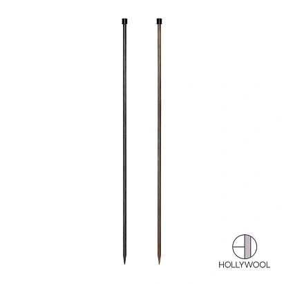 LYKKE aiguille droite Driftwood – 4,50 mm / Driftwood / 30 cm