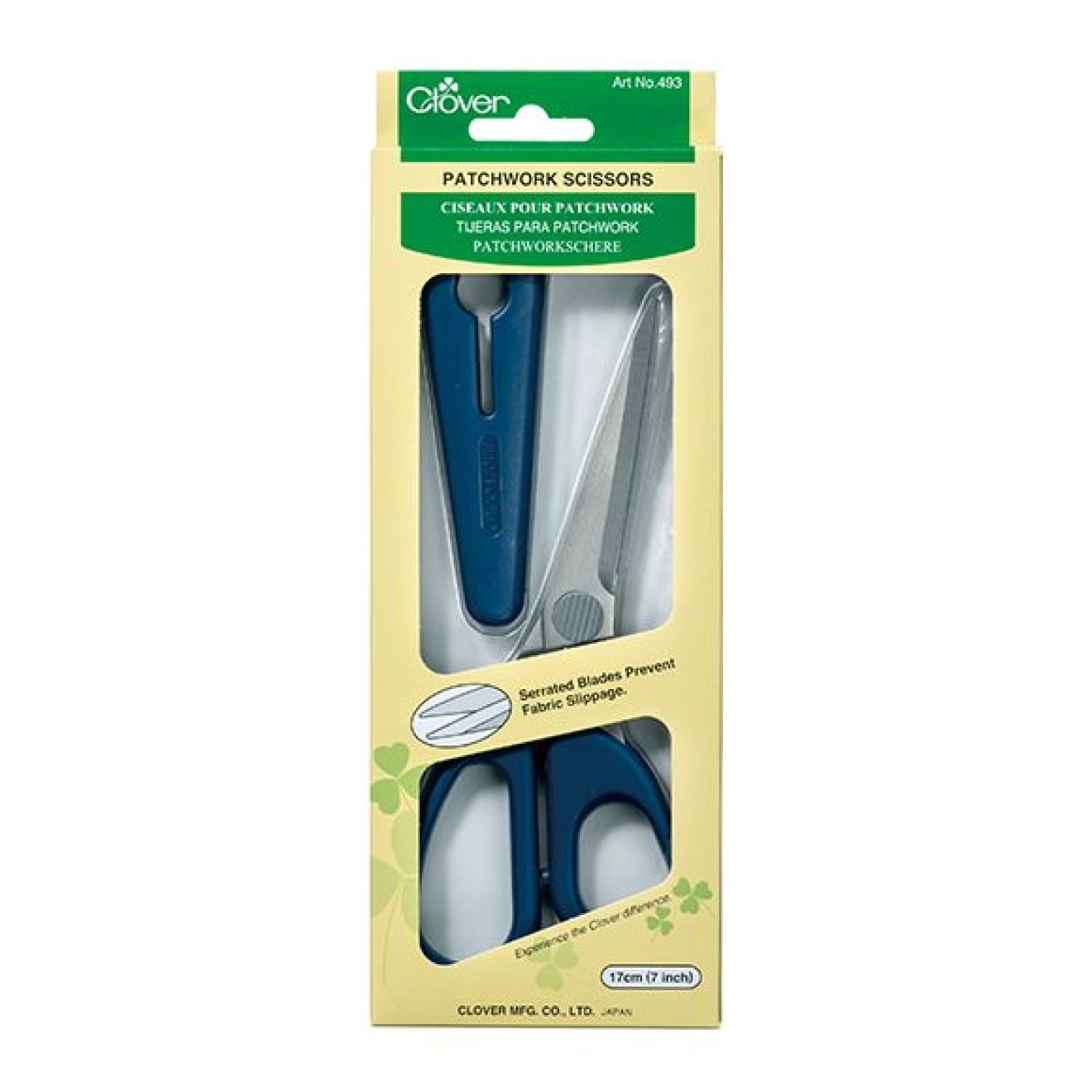 Clover Patchworkschere 17 cm