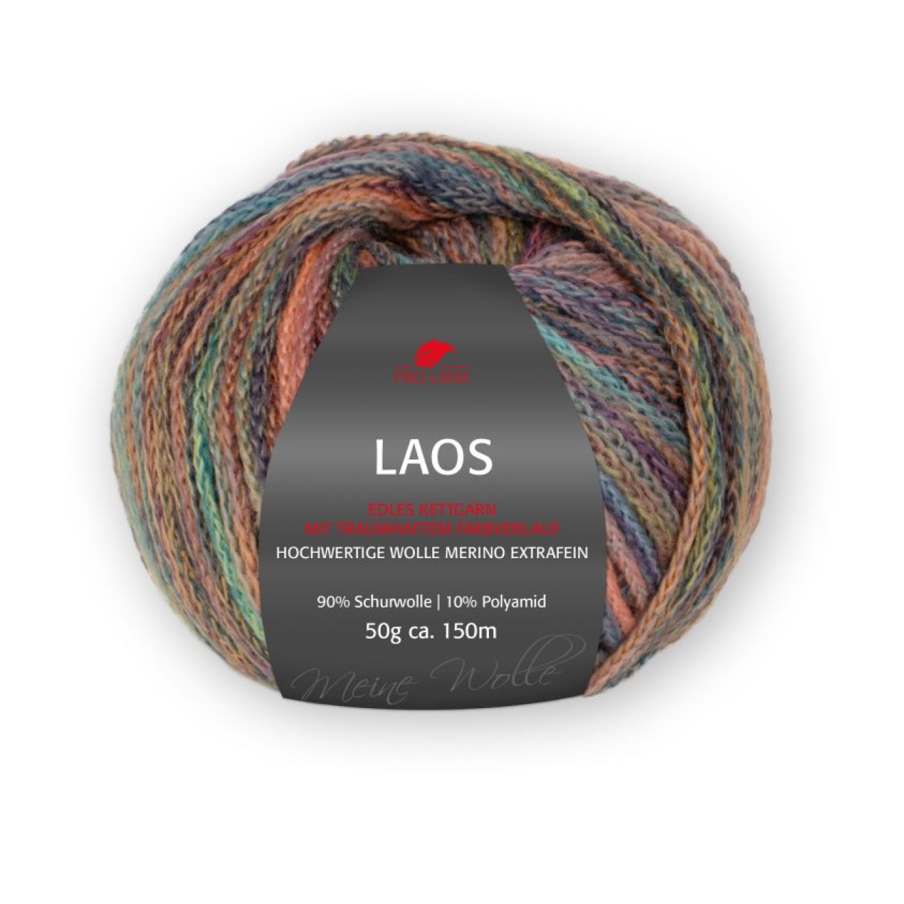 Pro Lana Laos colour 84 coral