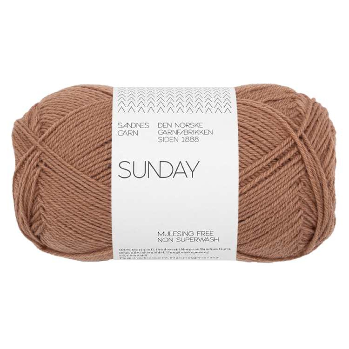 Sandnes Garn Sunday colour 3342 mocha mousse