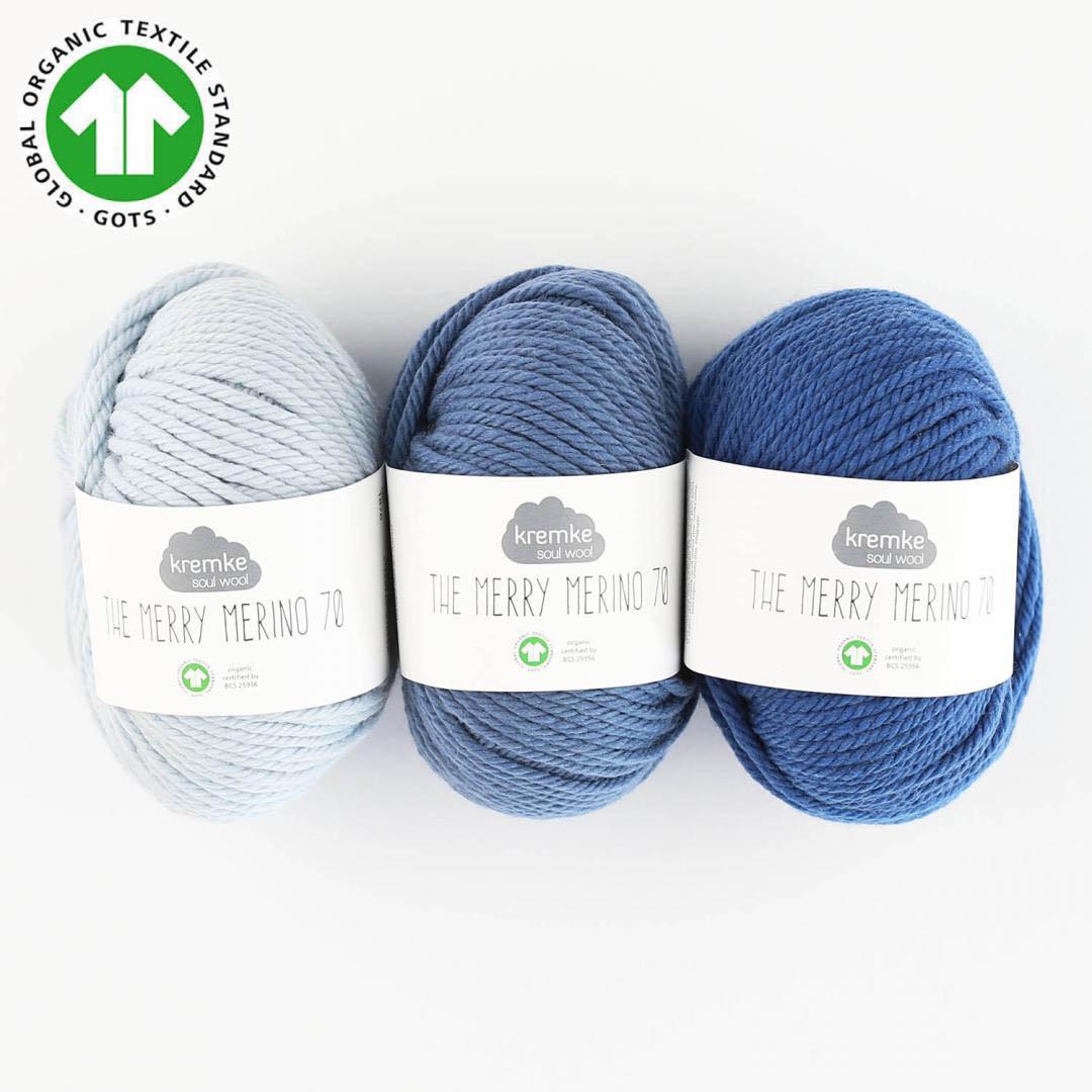 Kremke The Merry Merino 70 GOTS yarn