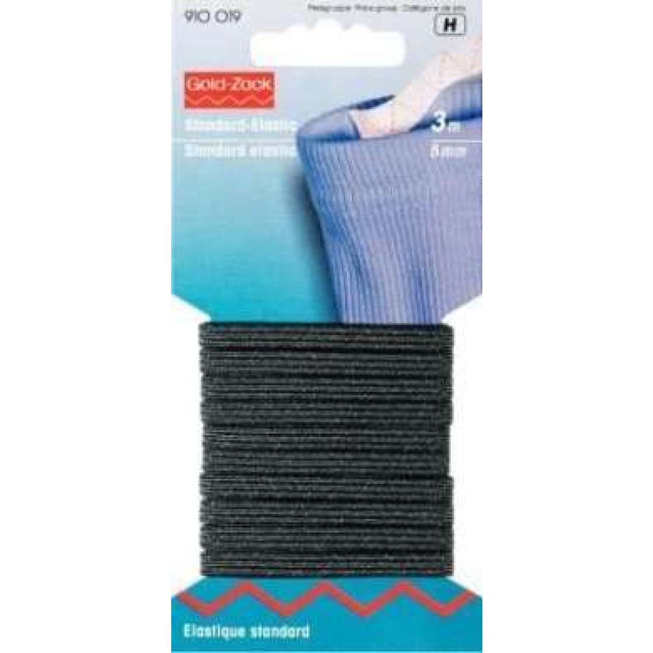 Prym Standard-Elastic 5 mm / schwarz