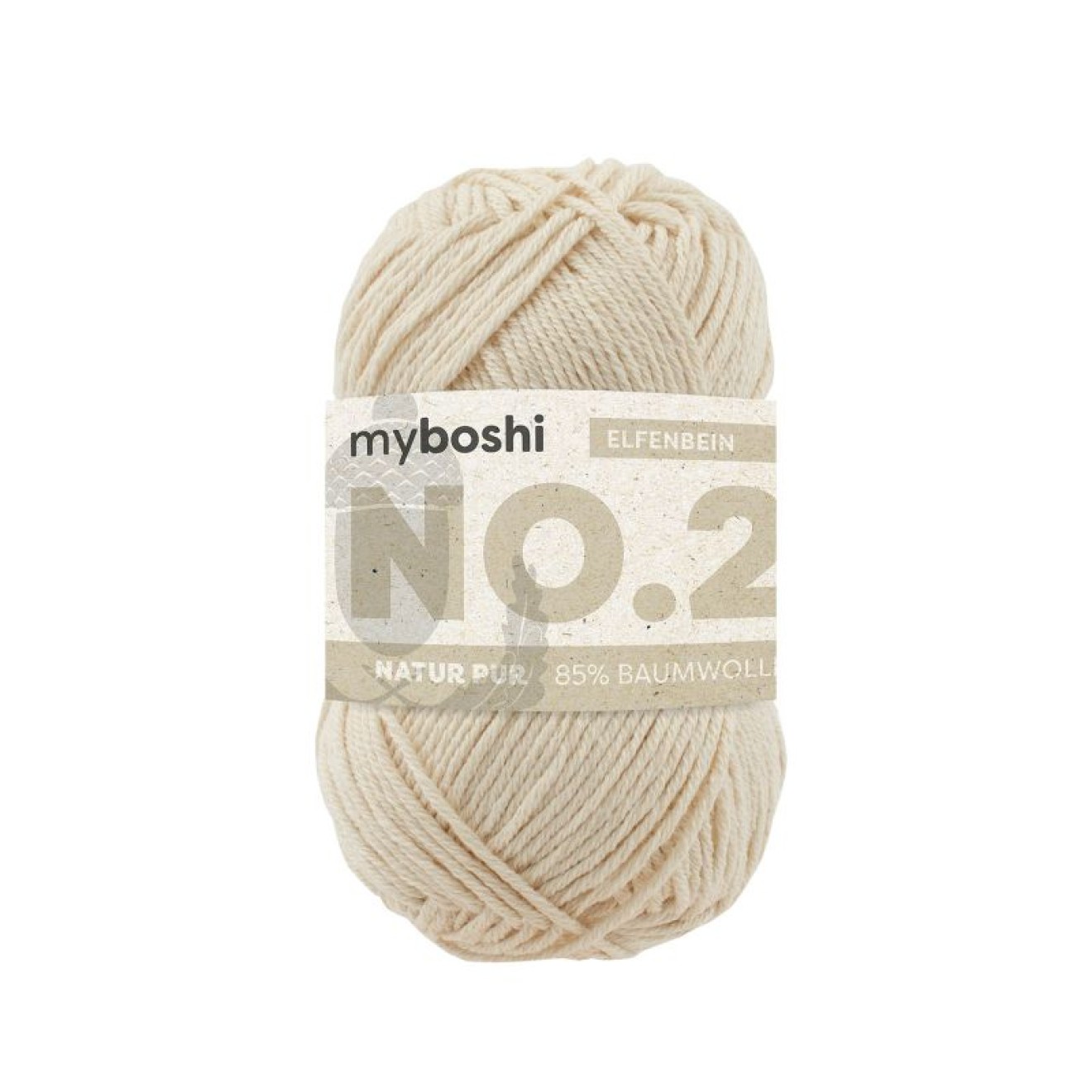 myboshi No. 2 colour col. Elfenbein