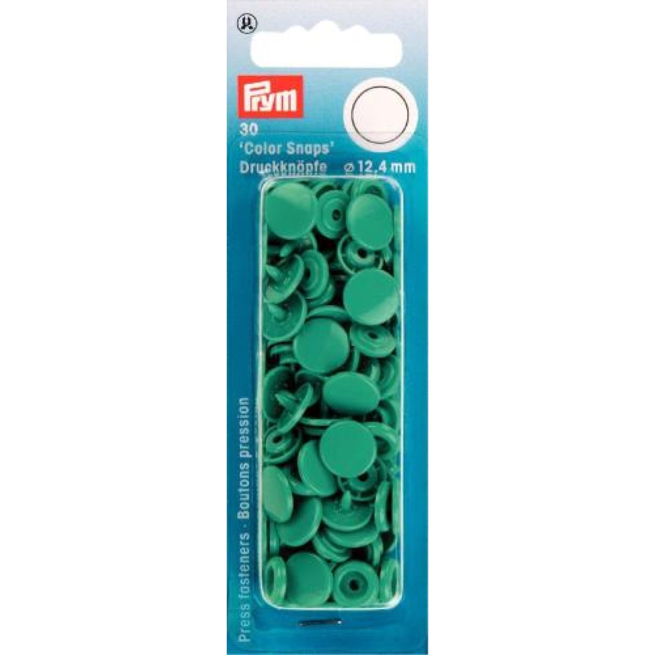 Prym sew-free snap fasteners Color Snaps 12,4 mm / grün