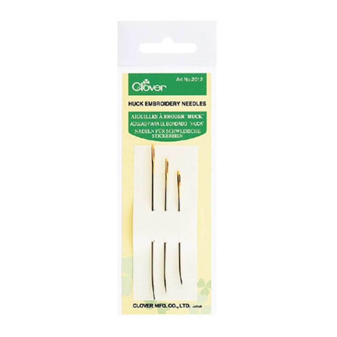 Clover needles for schwedische Stickereien