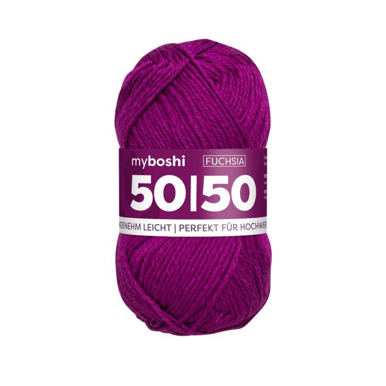 myboshi 50/50 colour col. Fuchsia