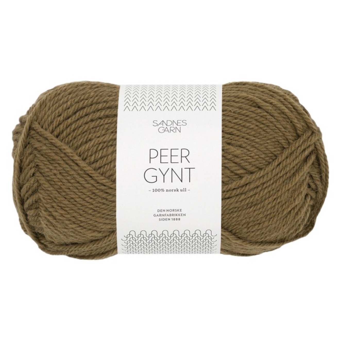 Sandnes Garn Peer Gynt colour 9873 dark olive