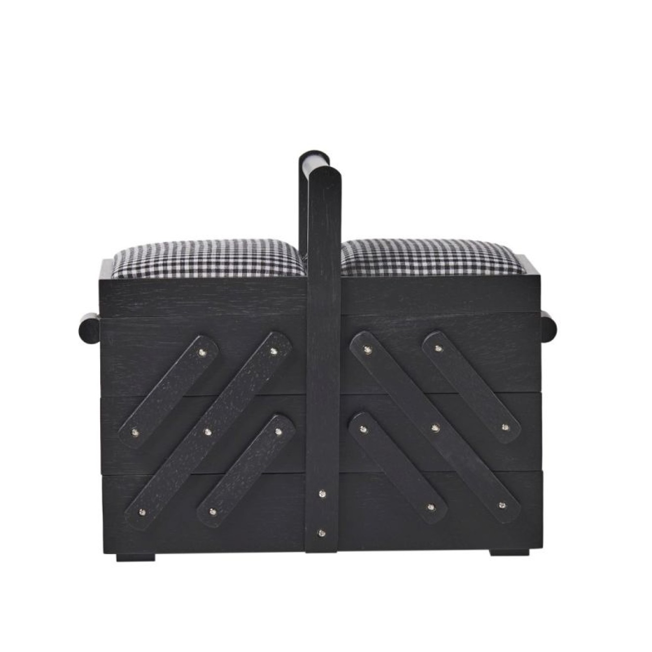 Prym Nähkasten дерево 36x19x30 cm / чёрный