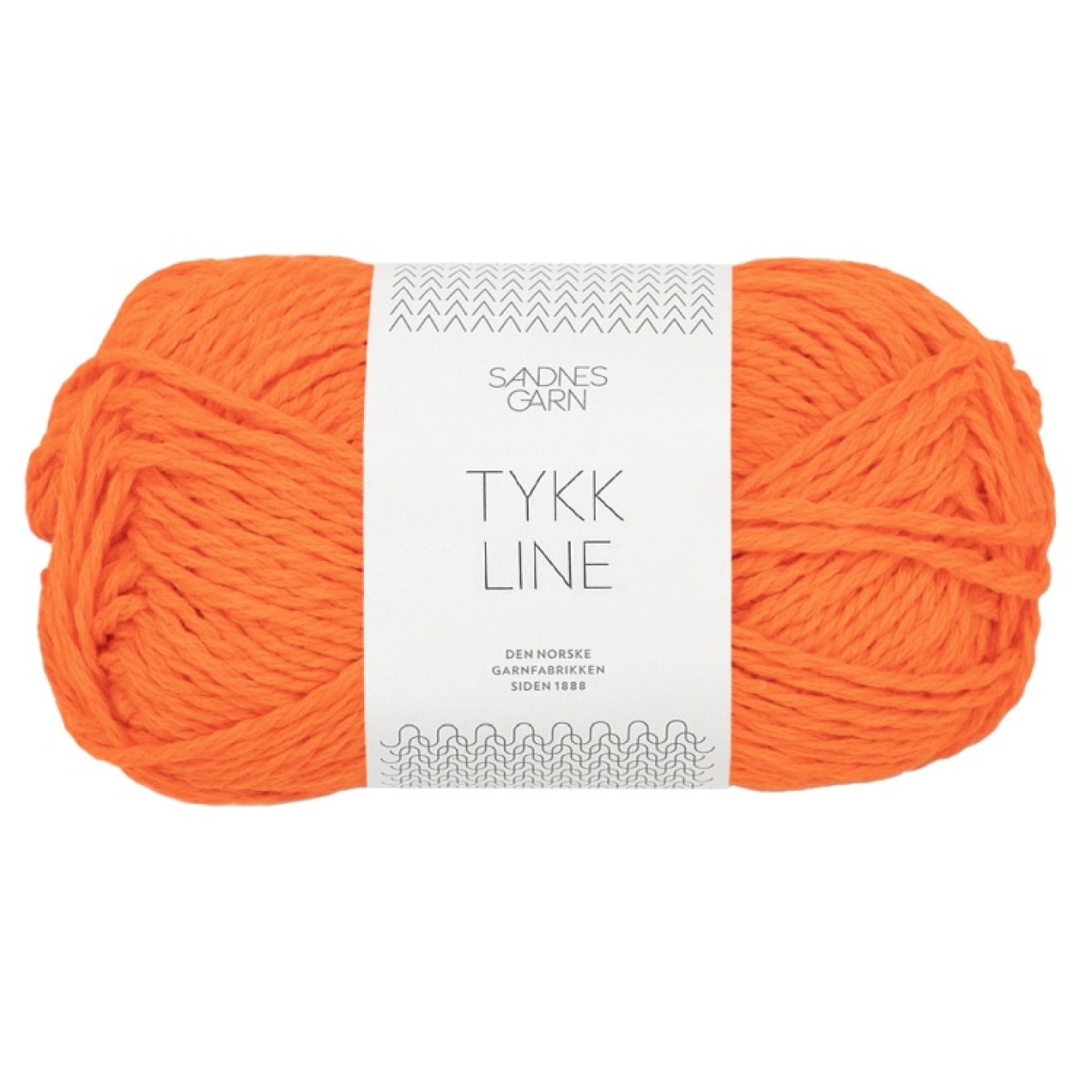 Sandnes Garn Tykk Line colour 3009 orange tiger