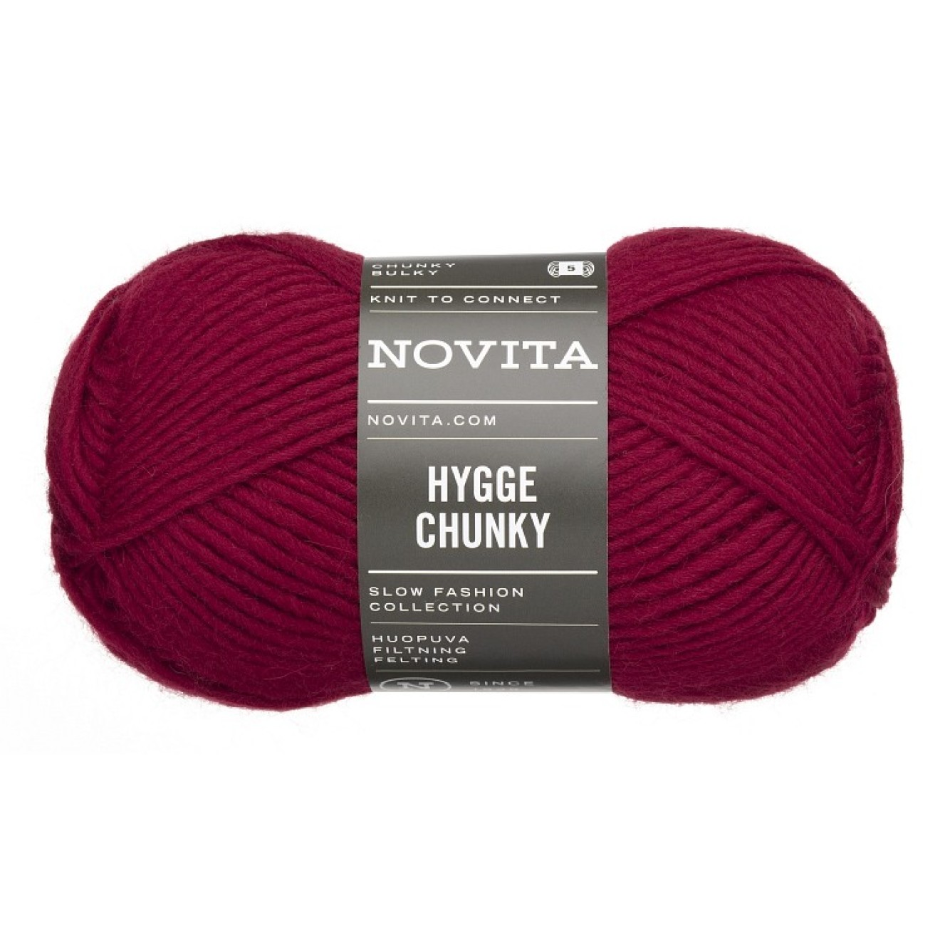 Novita Hygge Chunky colour 548 berry