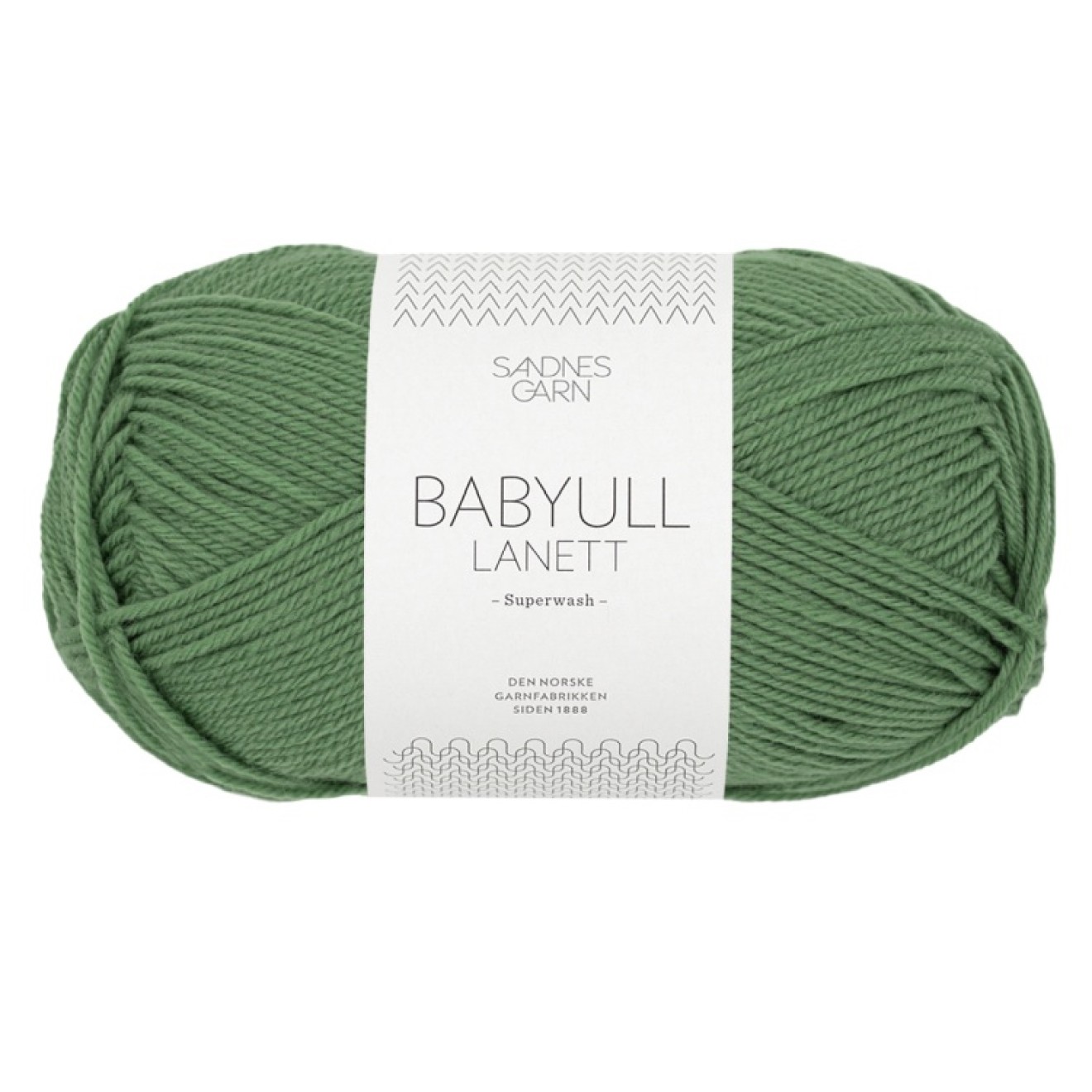 Sandnes Garn Babyull Lanett colour 8543 green