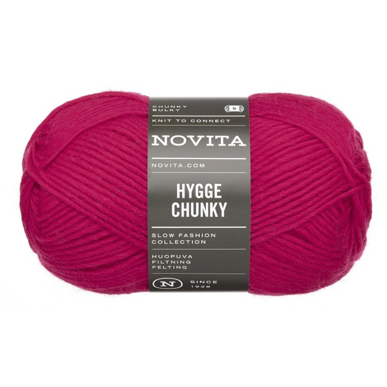 Novita Hygge Chunky colour 553 arctic raspberry
