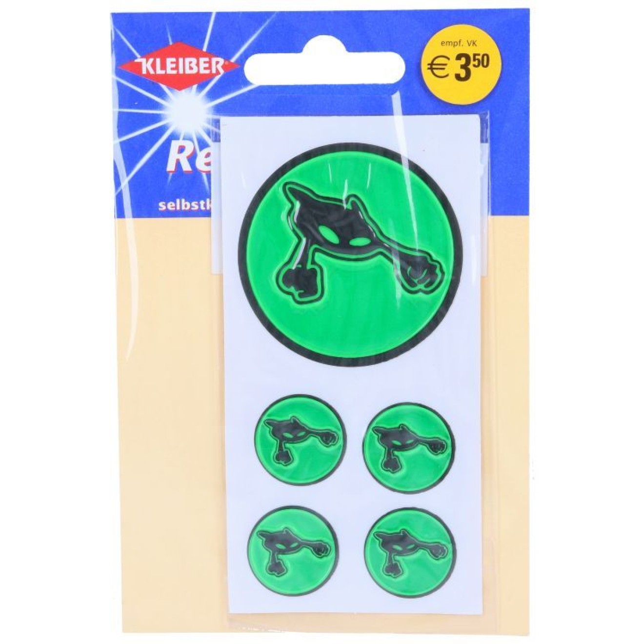 Kleiber Reflex-Sticker 18 grün