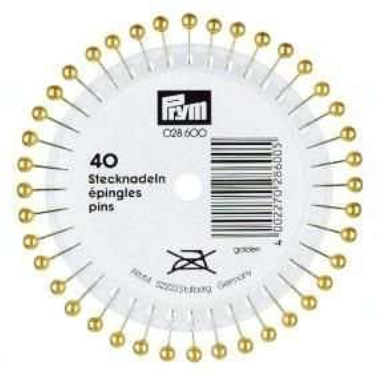 Prym Perlkopf-pins pin