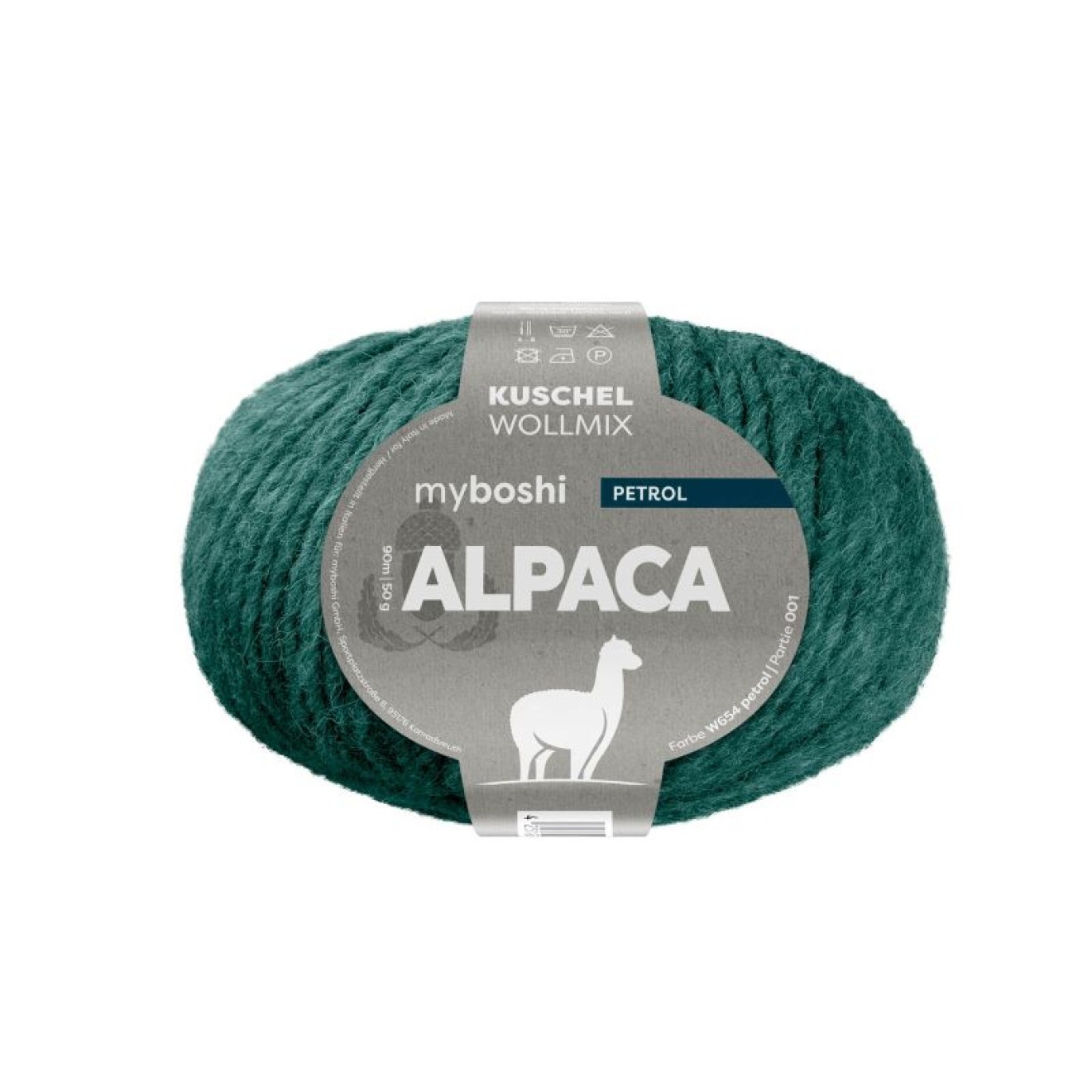 myboshi Alpaca colour col. Petrol