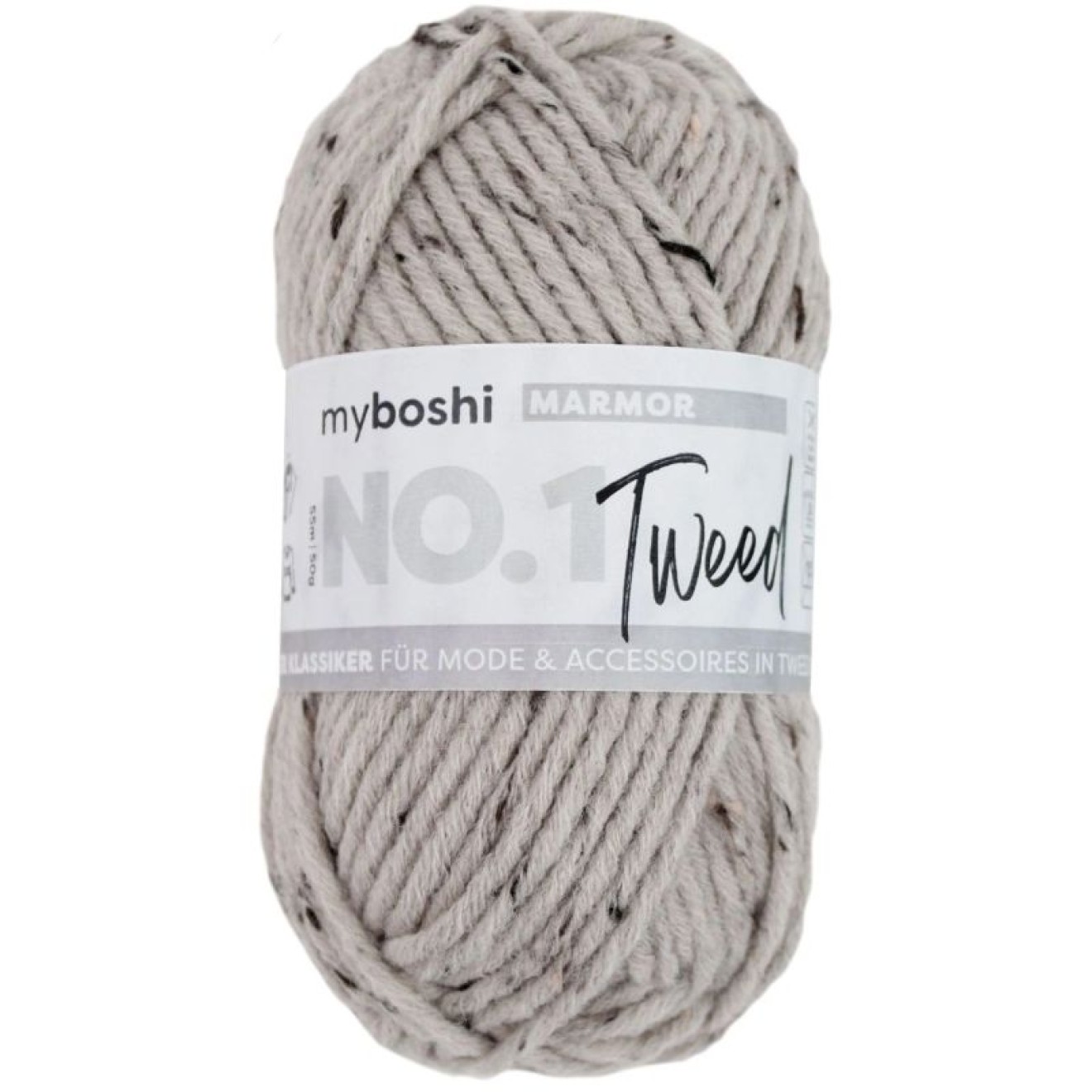 myboshi No. 1 colour col. Tweed Marmor