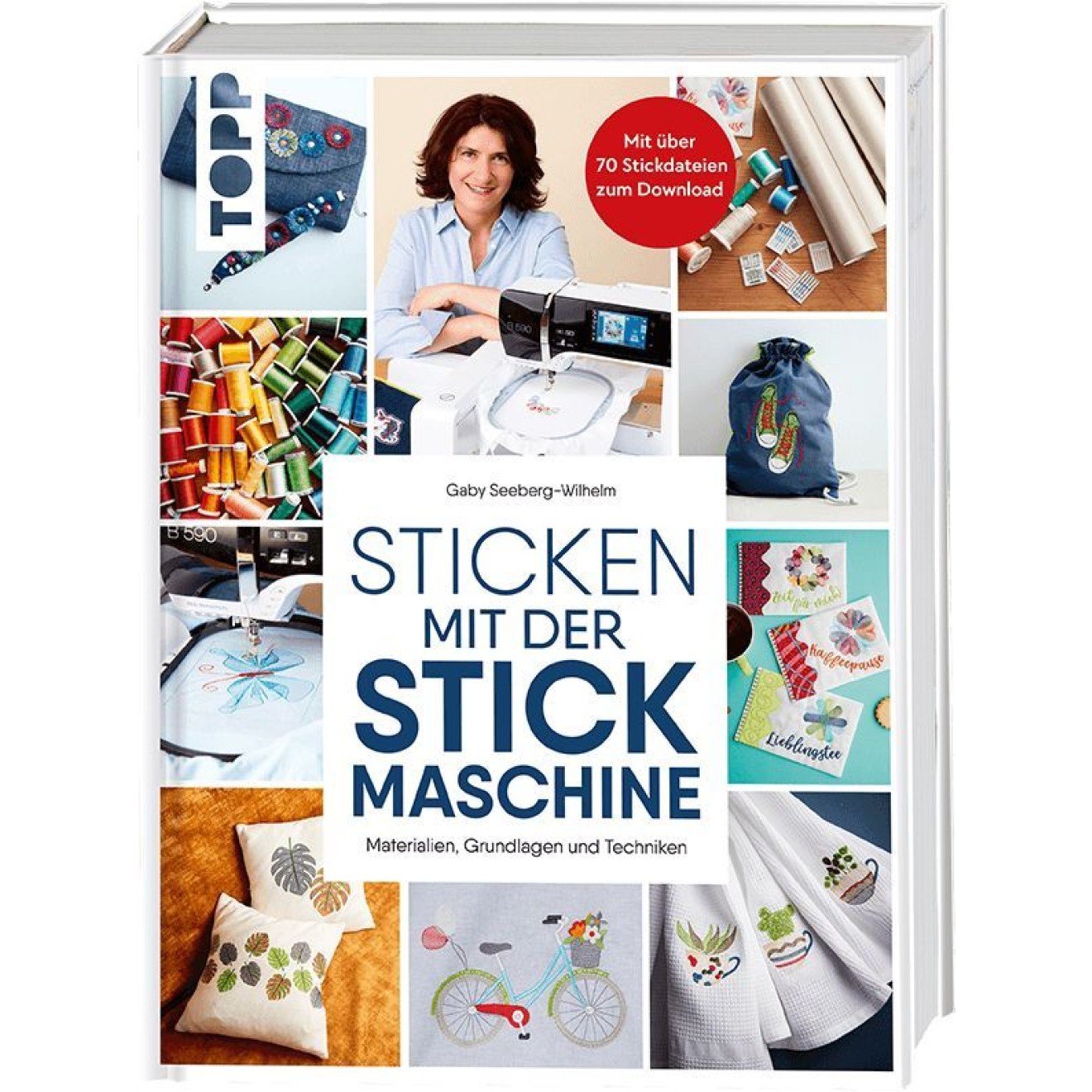 frechverlag Sticken with der Stickmaschine
