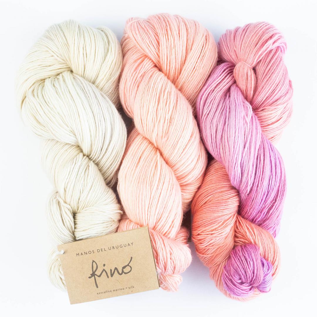 Manos del Uruguay Fino handgefärbt yarn