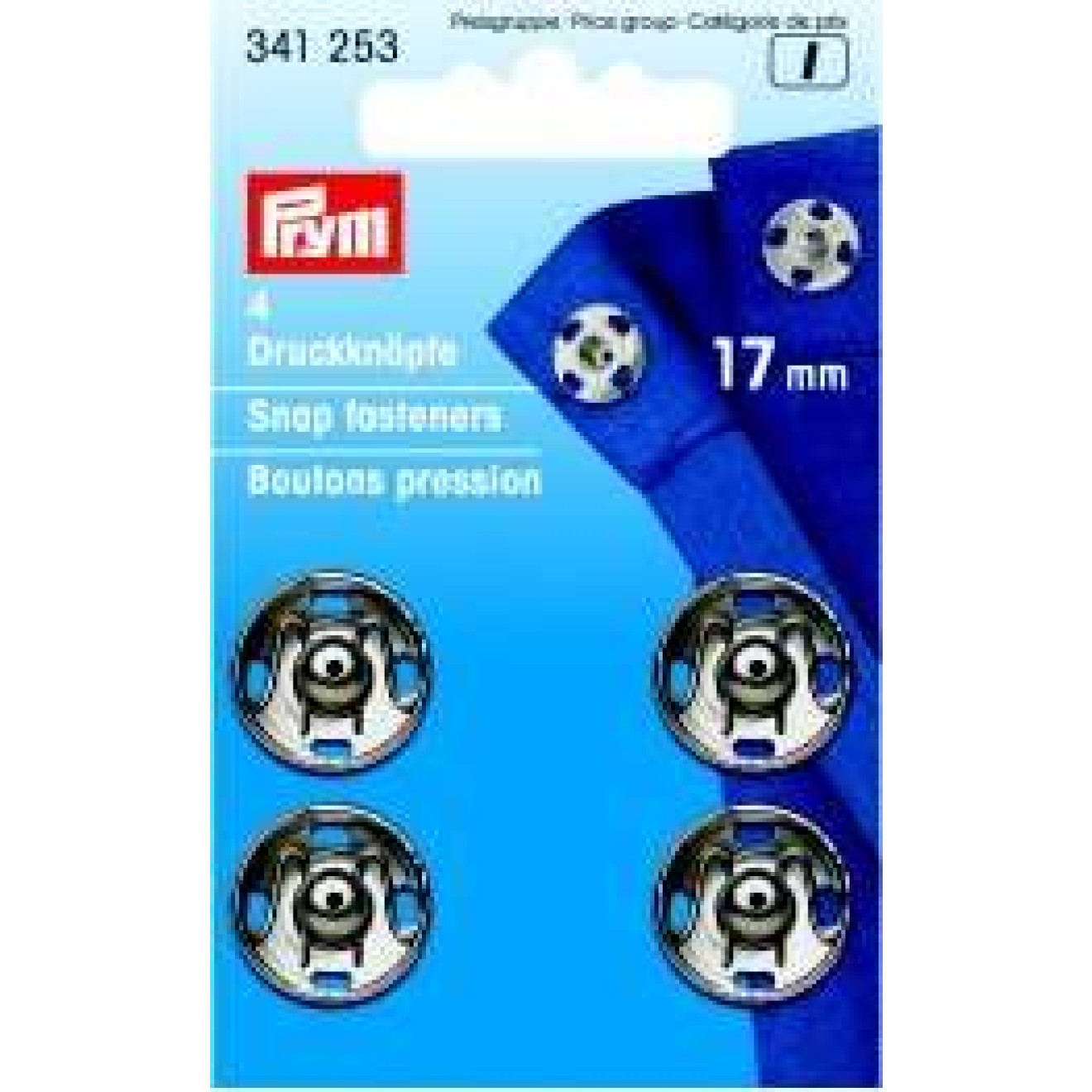 17 mm / silver-colored / 341253