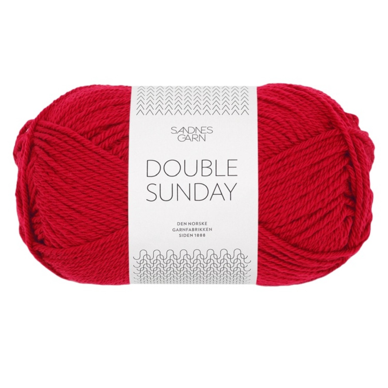 Sandnes Garn Double Sunday colour 4219 true red
