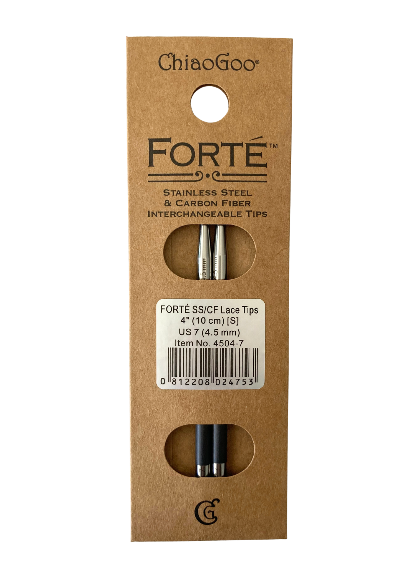 ChiaoGoo Forté Lace Interchangeable Needle Tips