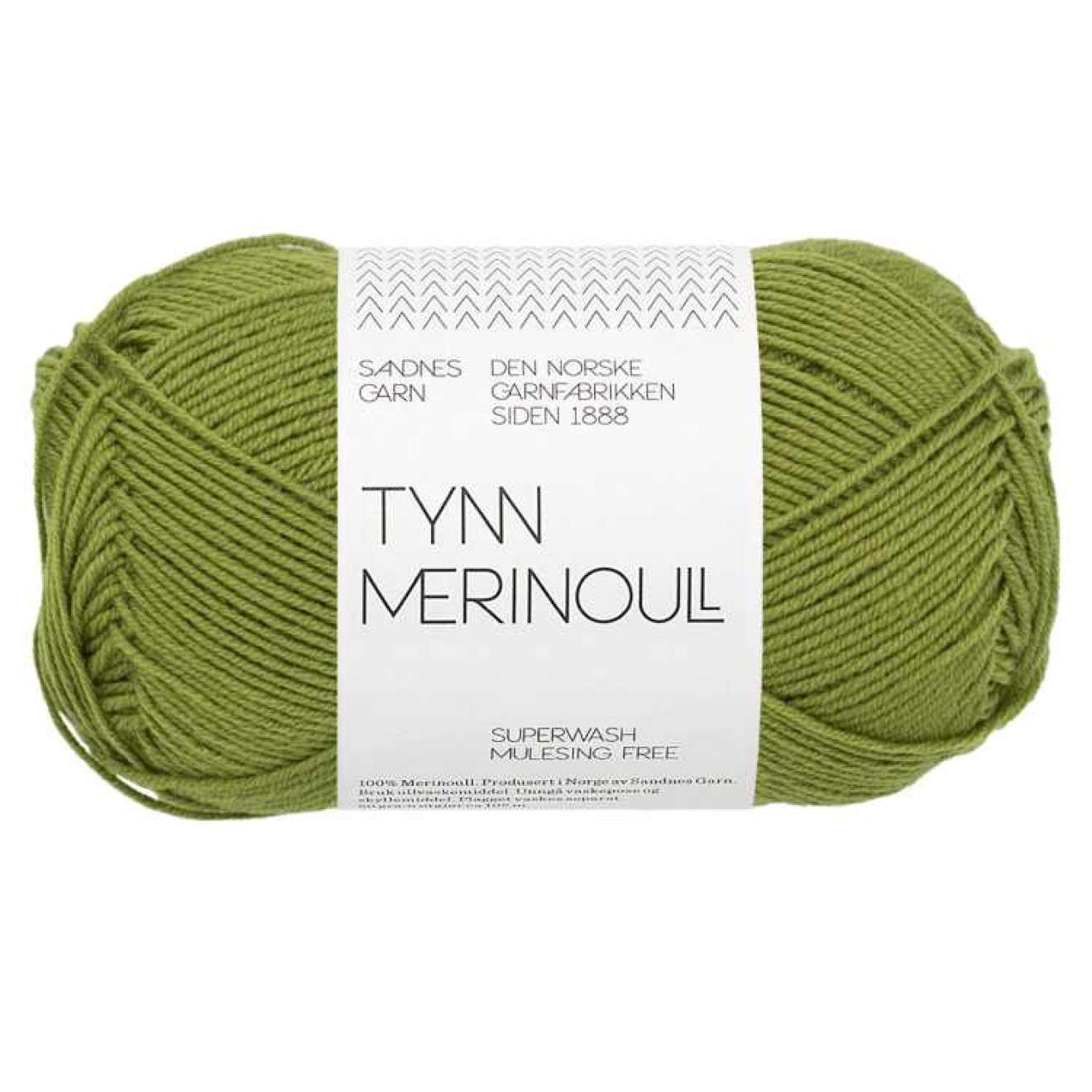 Sandnes Garn Tynn Merinoull colour 9564 matcha
