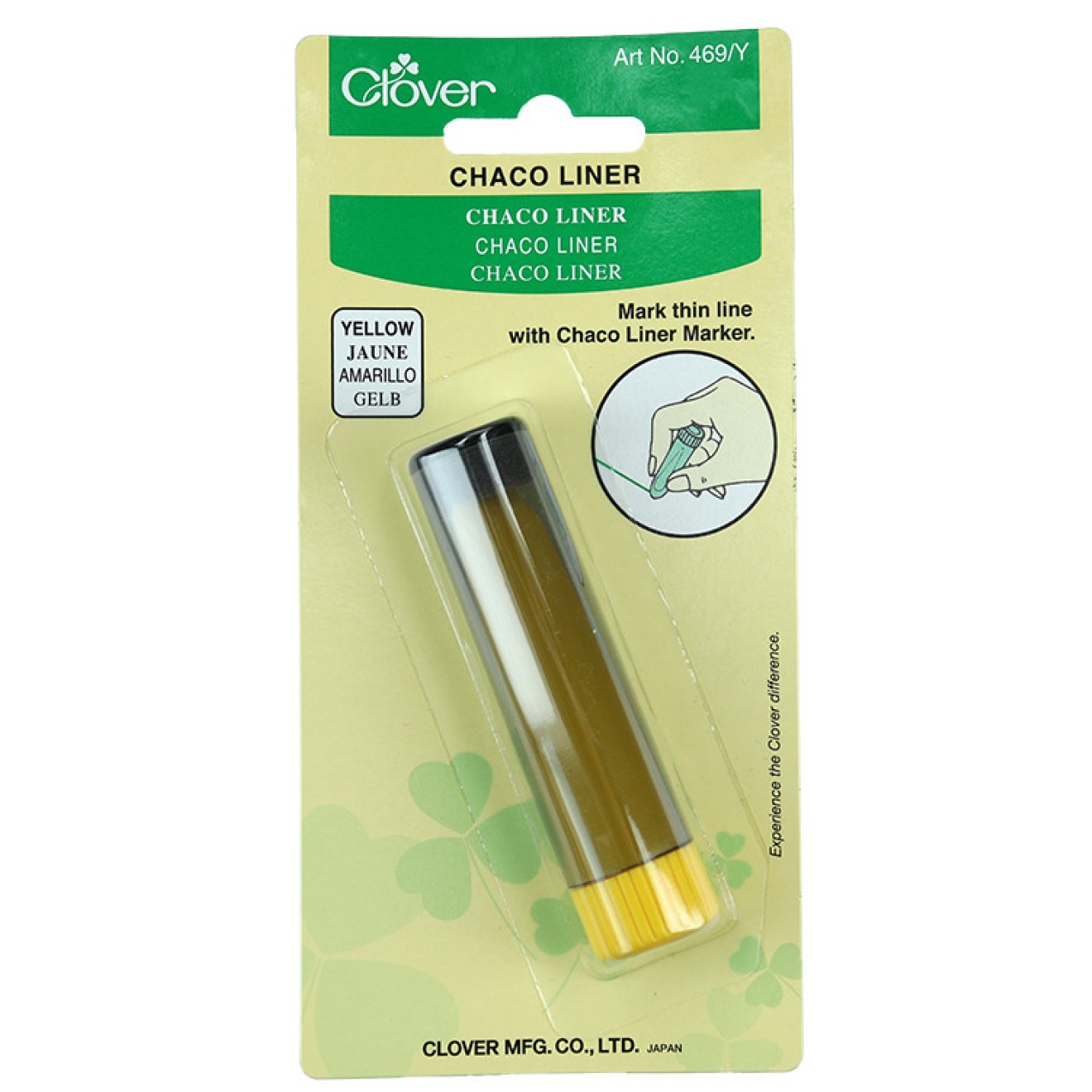 Clover Chaco Liner gelb