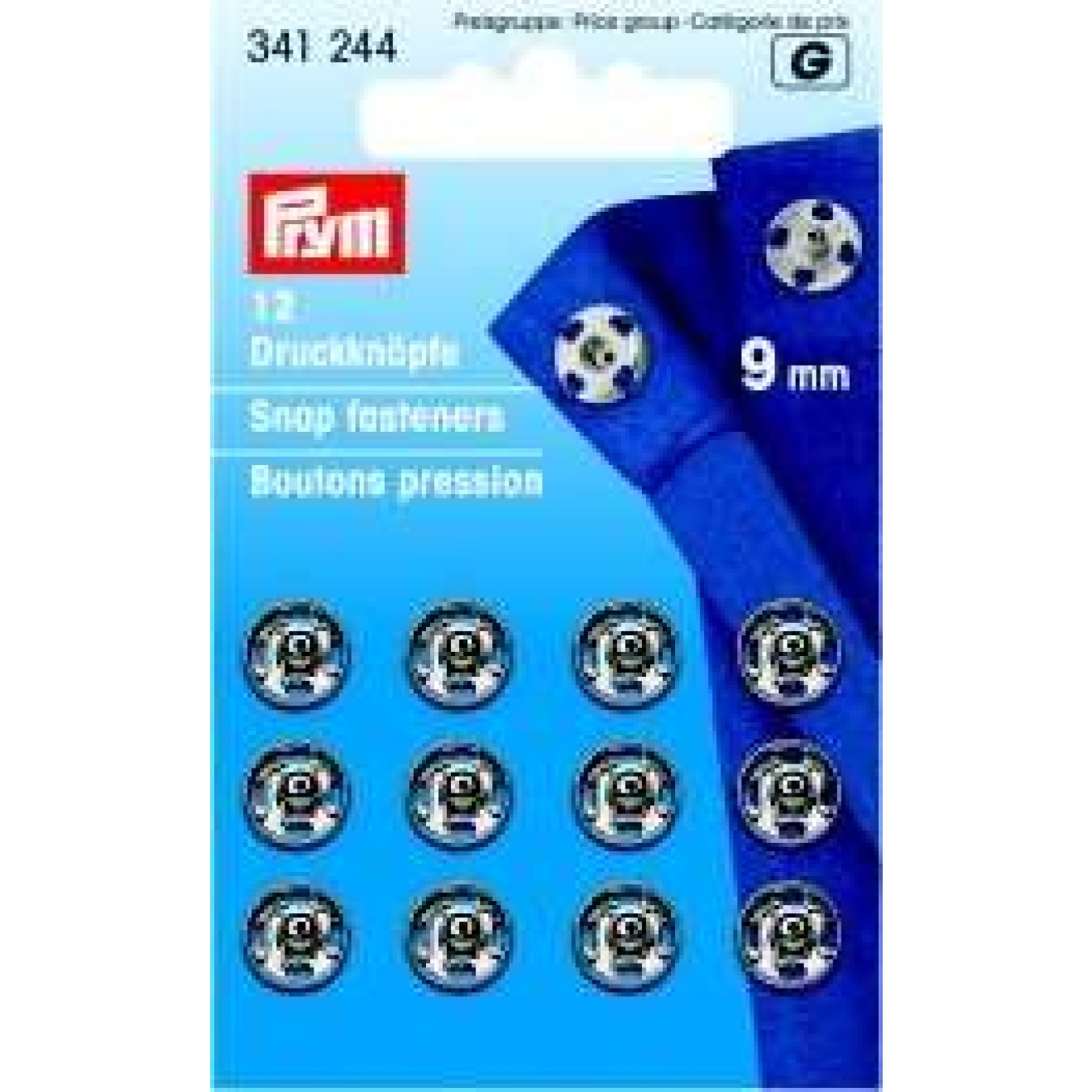 9 mm / silver-colored