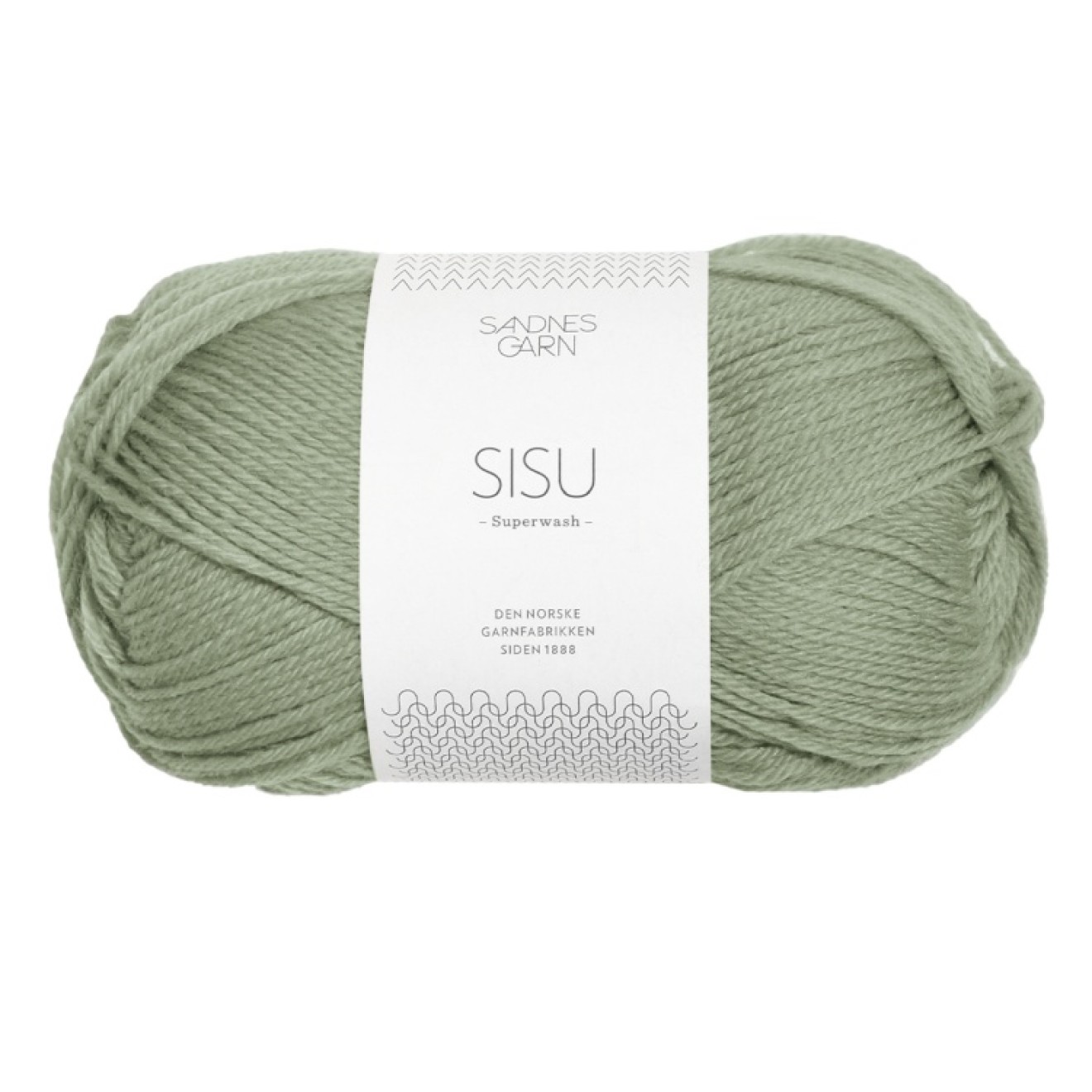 Sandnes Garn Sisu colour 9041 dusty light green