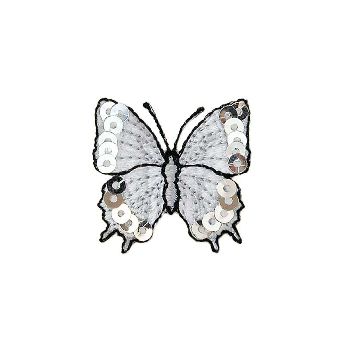 Mono-Quick appliques - Fashion and Home - iron-on colour silver