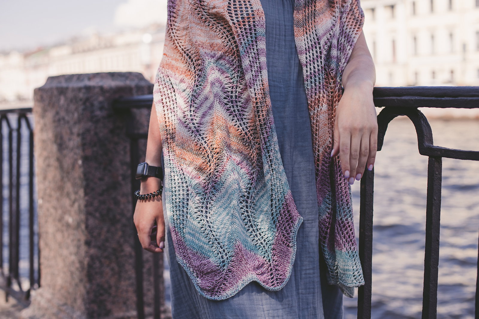Étole Tahiti – modèle de tricot, photo 12