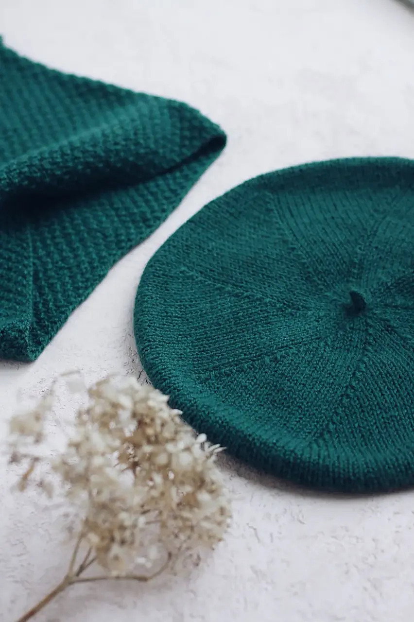 Béret et snood Easy Set – modèle de tricot, photo 8