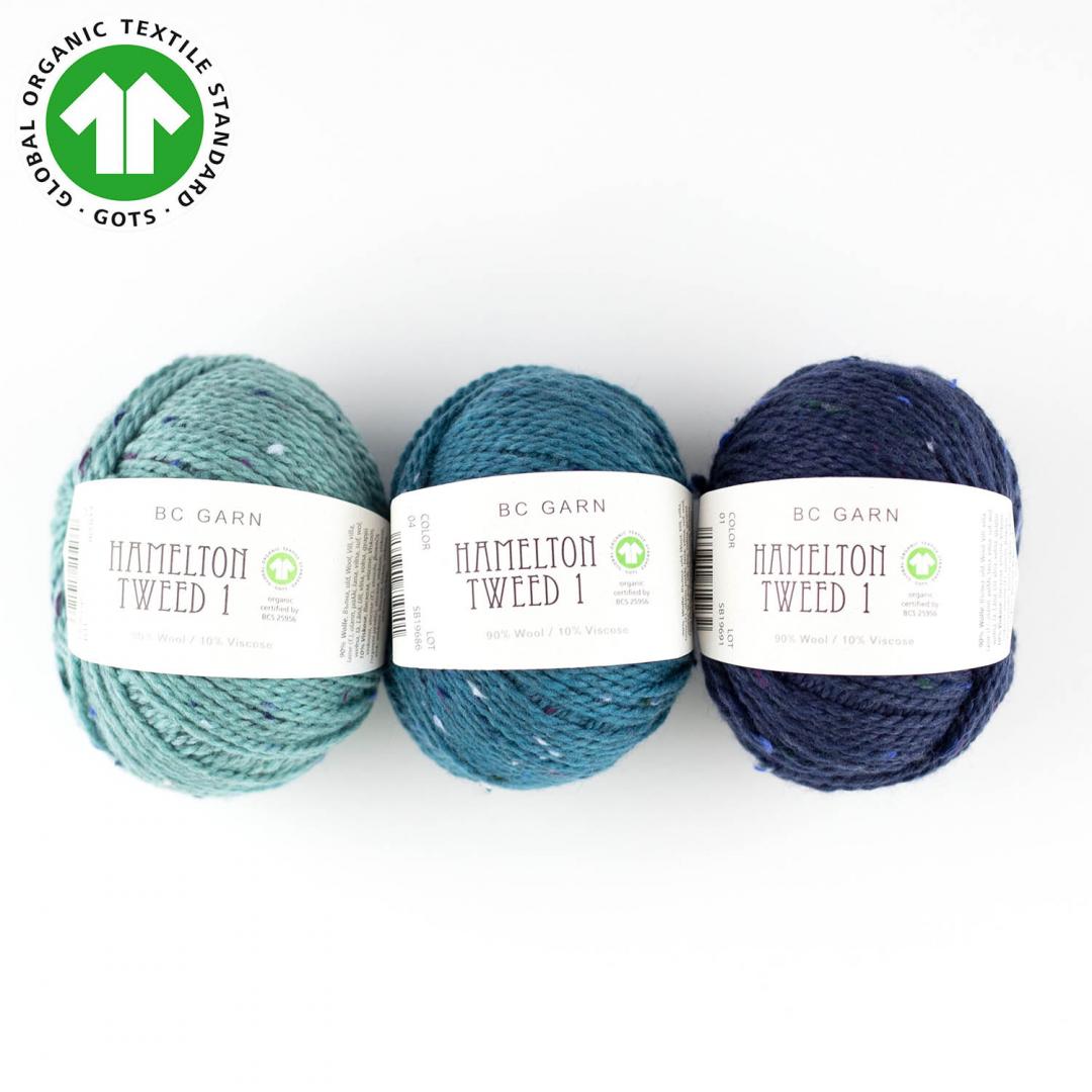 BC Garn Hamelton Tweed 1 GOTS yarn