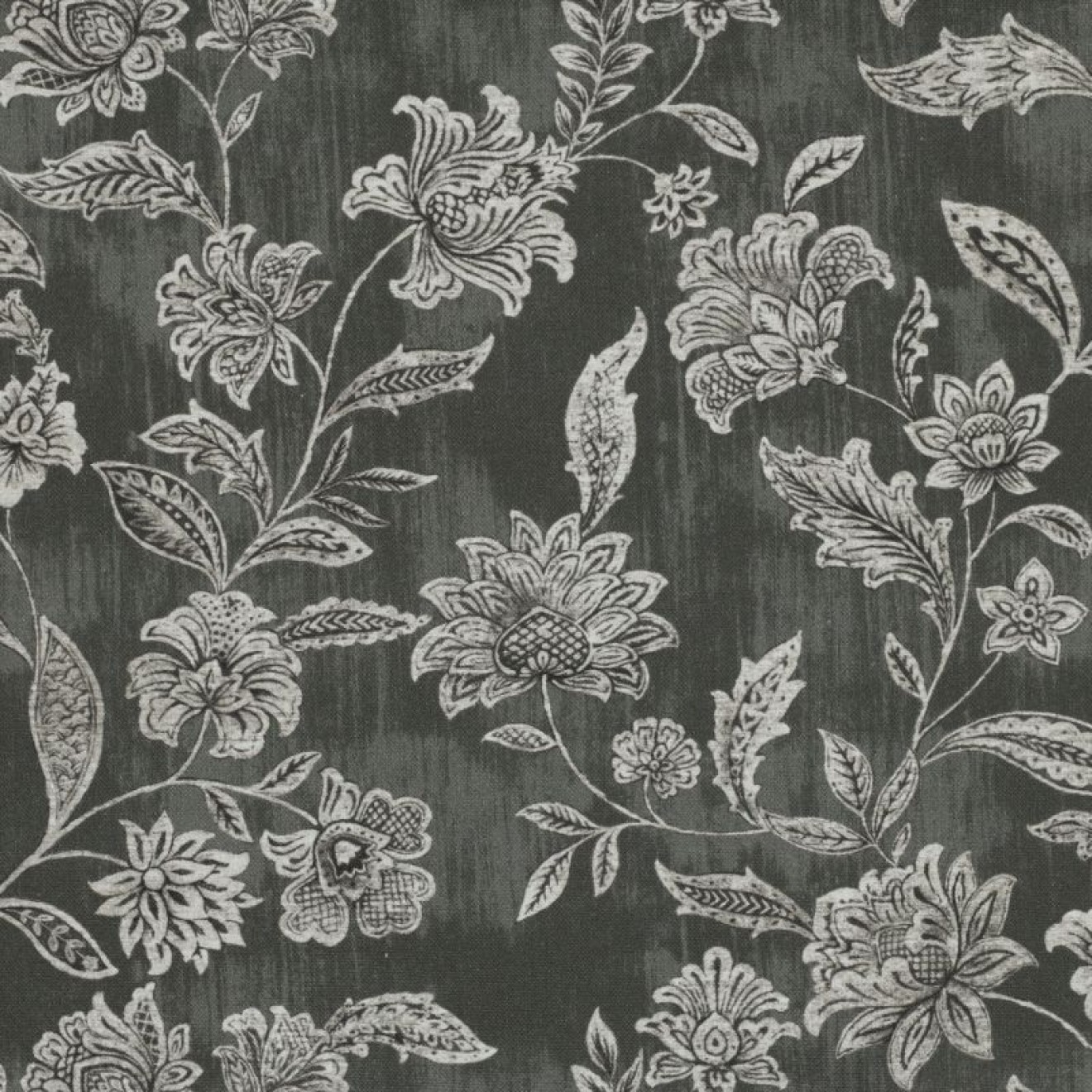 HANABI Canvas Digital Flowers colour 006 army green