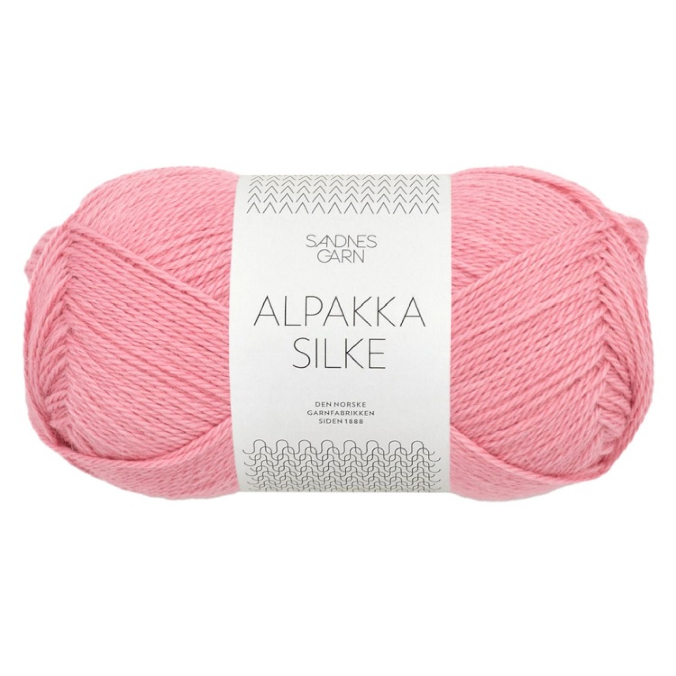 Sandnes Garn Alpakka Silke colour 4304 pink icing