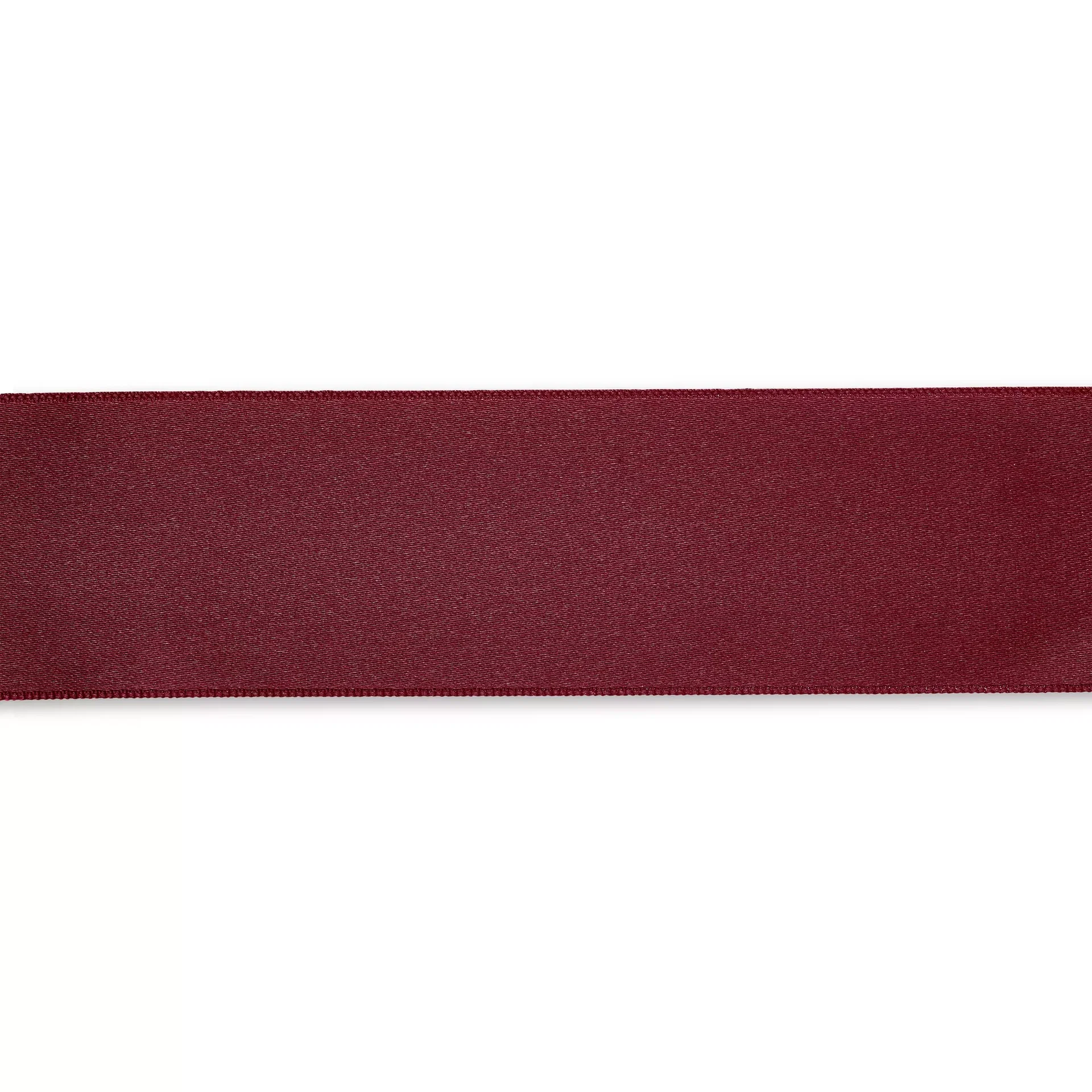 Prym satin ribbon 38 mm — bordeaux