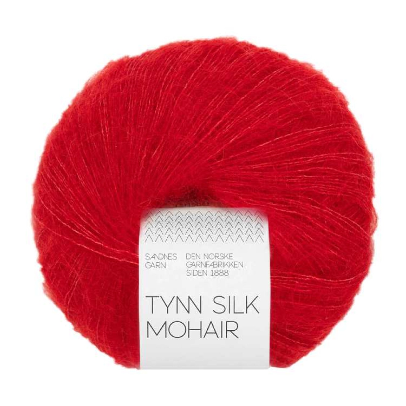Sandnes Garn Tynn Silk Mohair colour 4219 true red