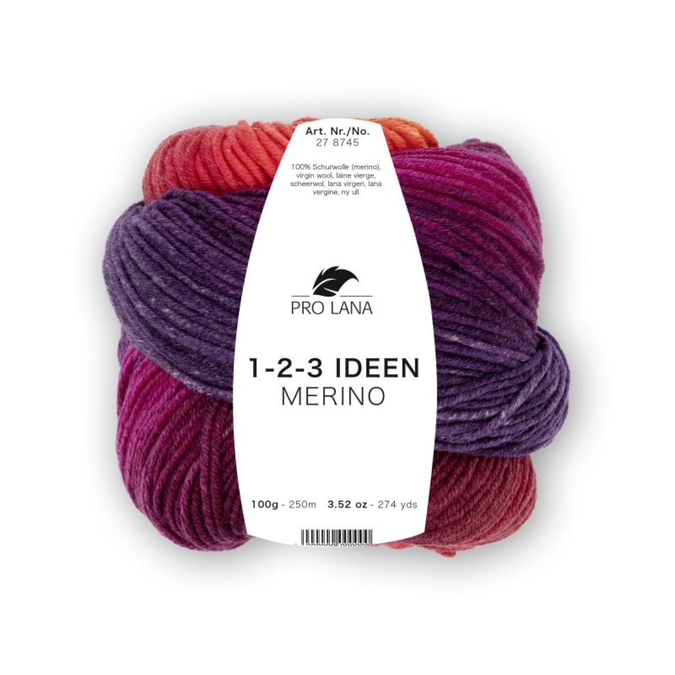 Pro Lana 1-2-3 Ideen Merino ca. 250 m / col. 11