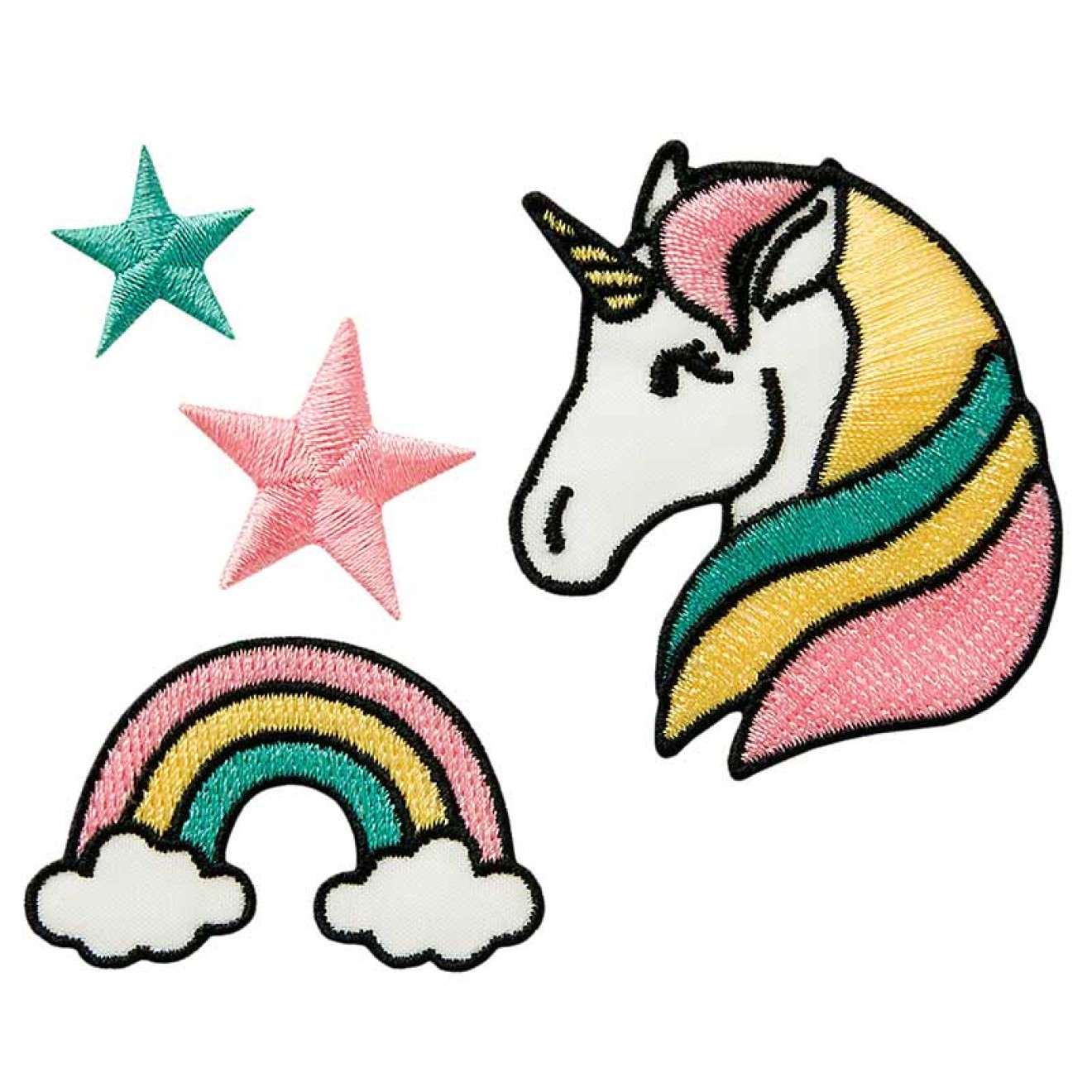 Mono-Quick appliques - Kids and Hits - iron-on colour Create Einhorn