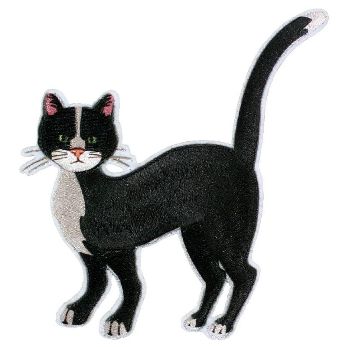 Prym Applikationen - Kids and Hits - aufbügelbar 7,8 cm x 7,5 cm / schwarz