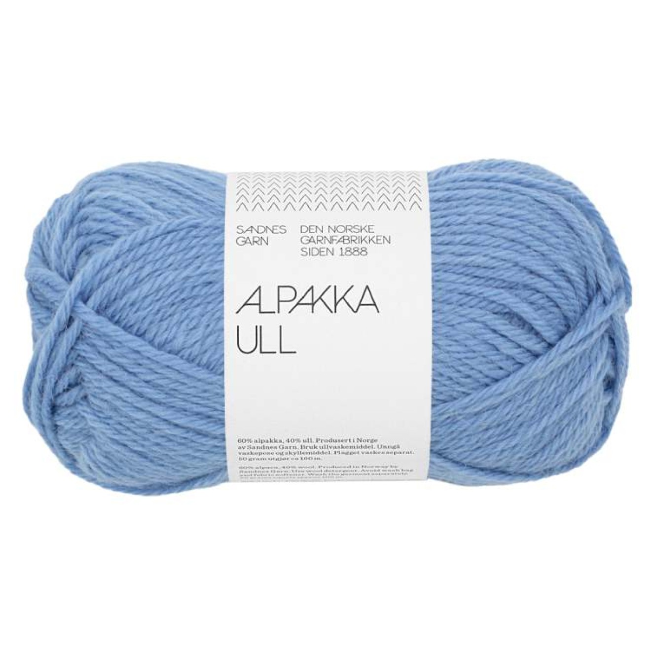 Sandnes Garn Alpakka Ull colour 5824 provance blue