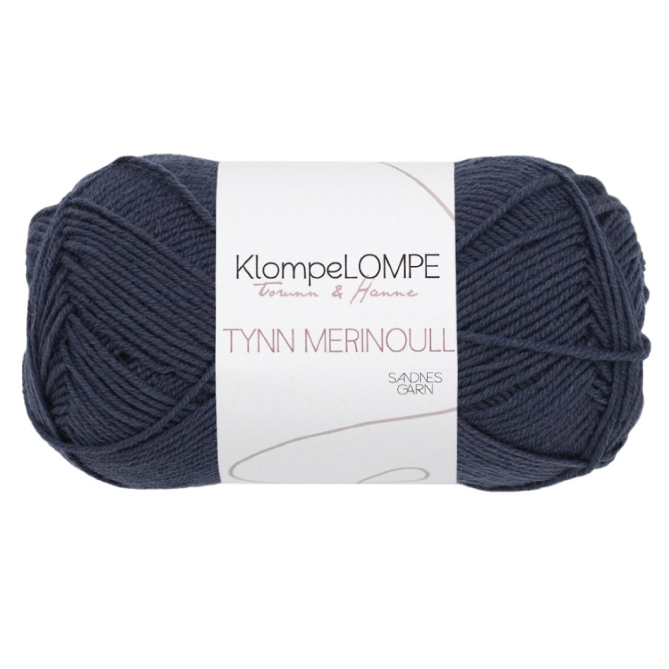 Sandnes Garn KlompeLOMPE Tynn Merinoull colour 6081 midnight blue